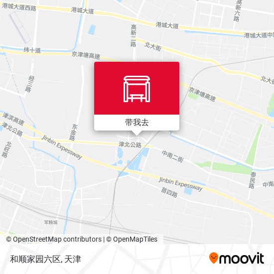 和顺家园六区地图