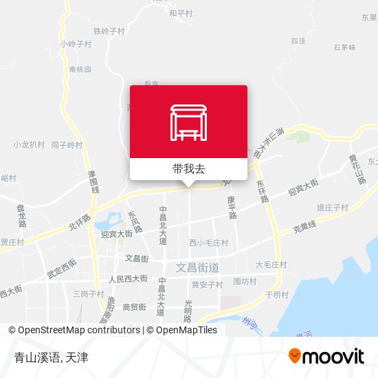 青山溪语地图