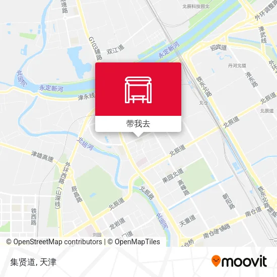 集贤道地图