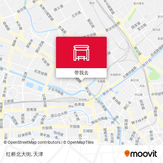 红桥北大街地图