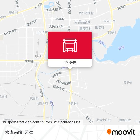 水库南路地图