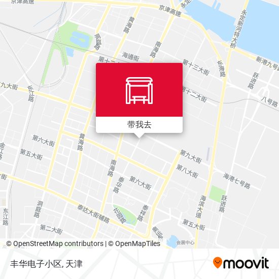 丰华电子小区地图