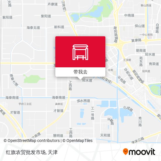 红旗农贸批发市场地图