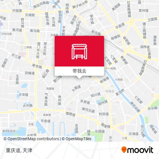 重庆道地图