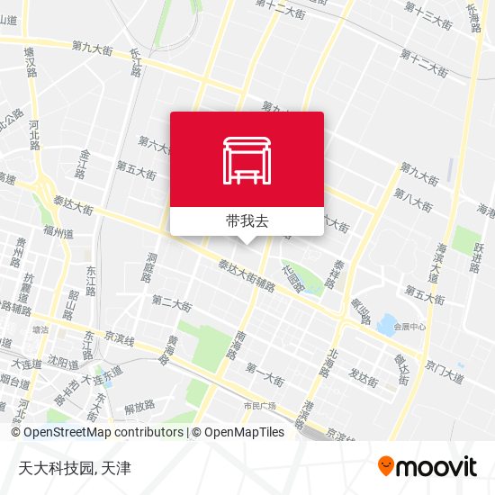 天大科技园地图