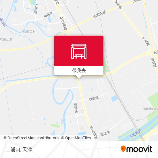 上浦口地图