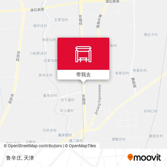 鲁辛庄地图