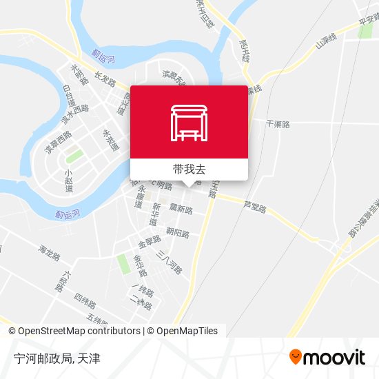 宁河邮政局地图