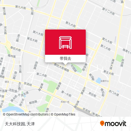 天大科技园地图