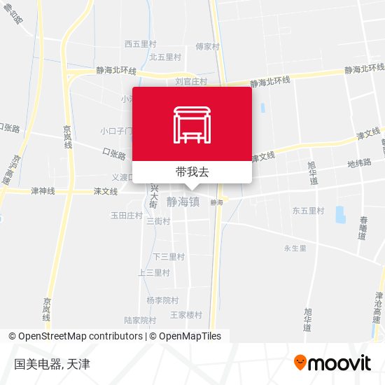 国美电器地图