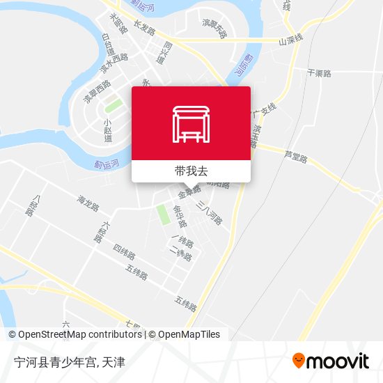 宁河县青少年宫地图