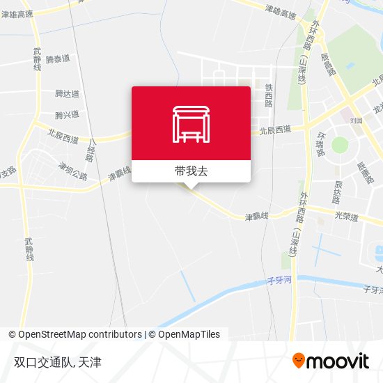 双口交通队地图