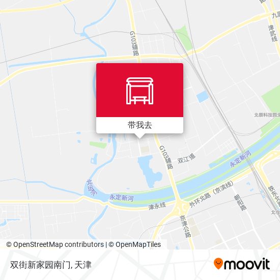 双街新家园南门地图