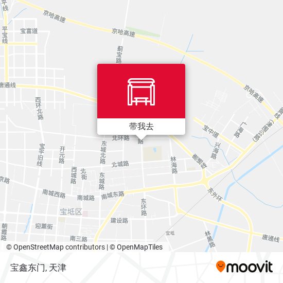 宝鑫东门地图