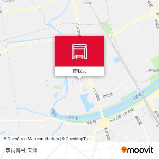 双街新村地图