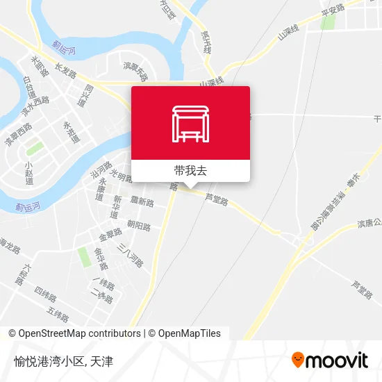 愉悦港湾小区地图