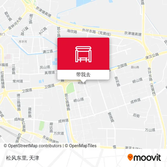 松风东里地图