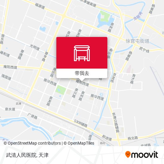 武清人民医院地图