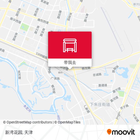 新湾花园地图