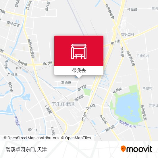 碧溪卓园东门地图