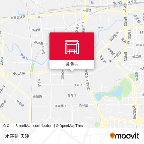水溪苑地图