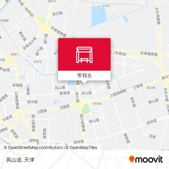 凤山道地图