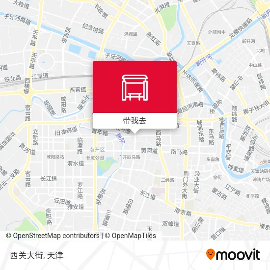 西关大街地图