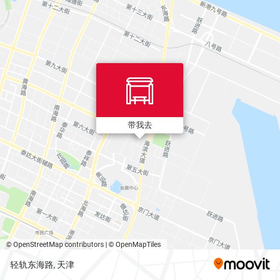 轻轨东海路地图