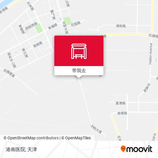 港南医院地图