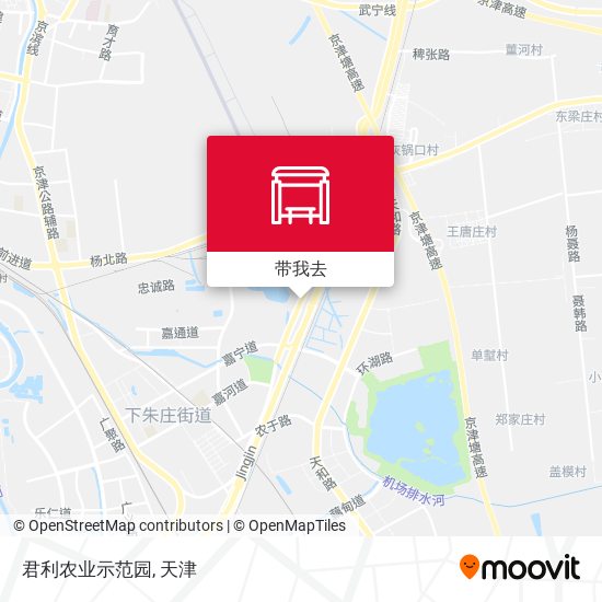 君利农业示范园地图