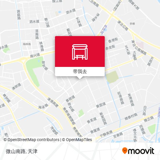 微山南路地图