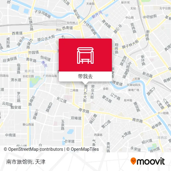 南市旅馆街地图
