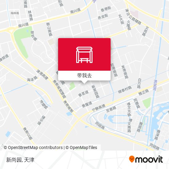 新尚园地图