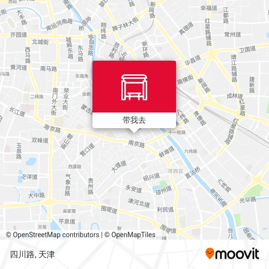 四川路地图