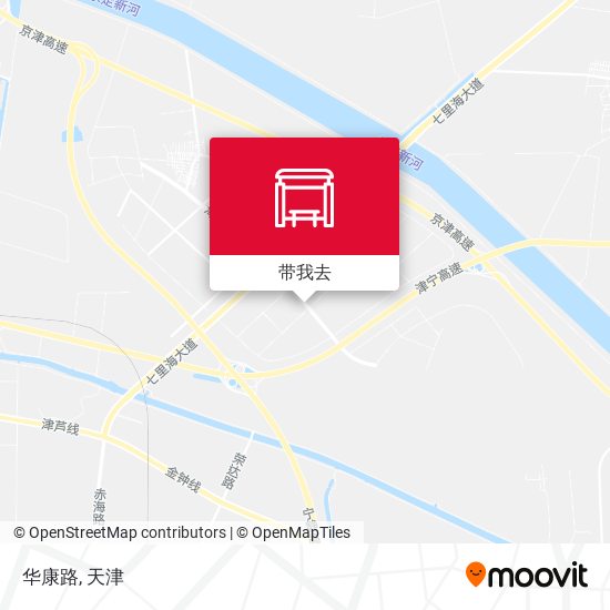 华康路地图