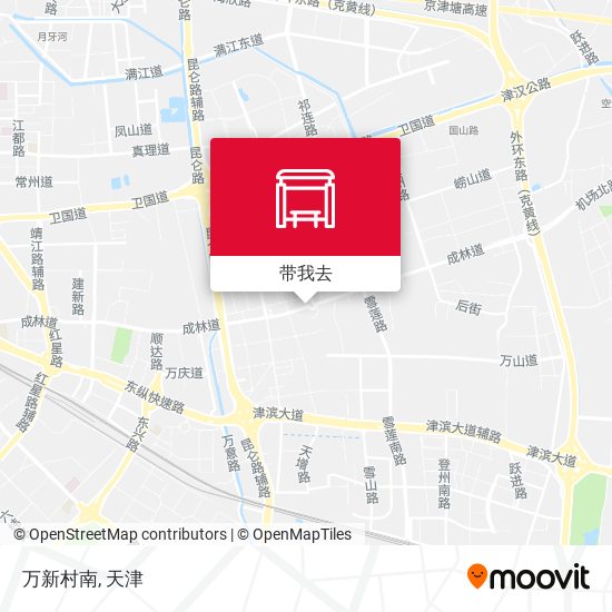 万新村南地图