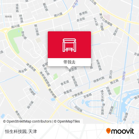 恒生科技园地图