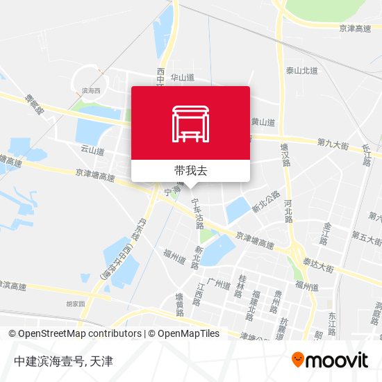 中建滨海壹号地图