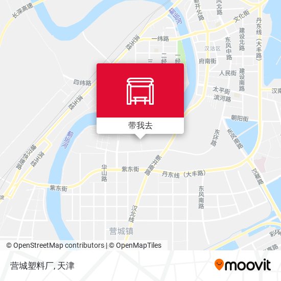 营城塑料厂地图