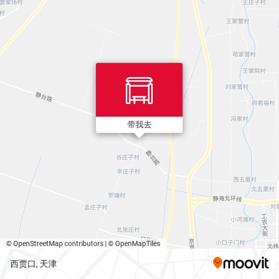 西贾口地图