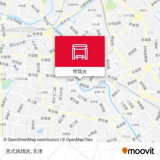 意式风情区地图