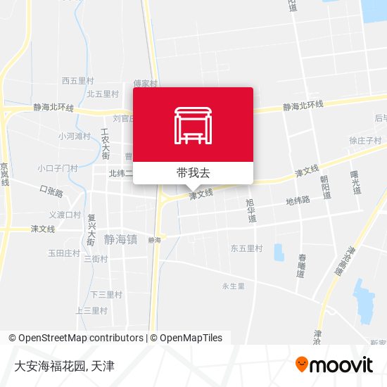 大安海福花园地图