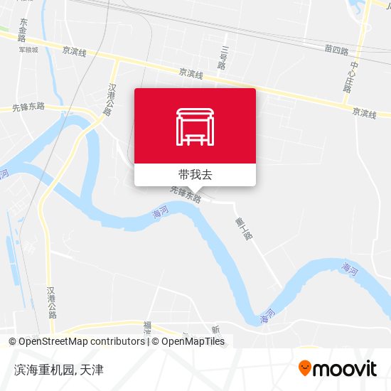 滨海重机园地图