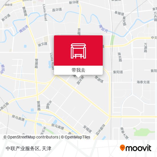 中联产业服务区地图