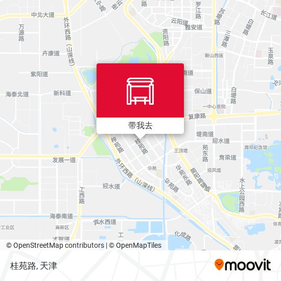 桂苑路地图