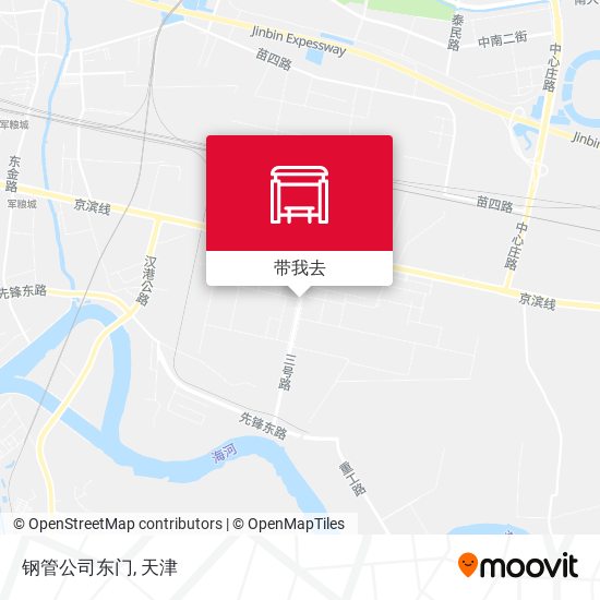 钢管公司东门地图