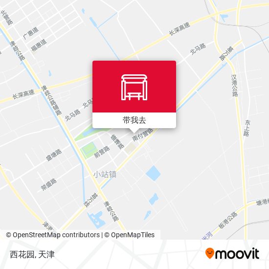 西花园地图