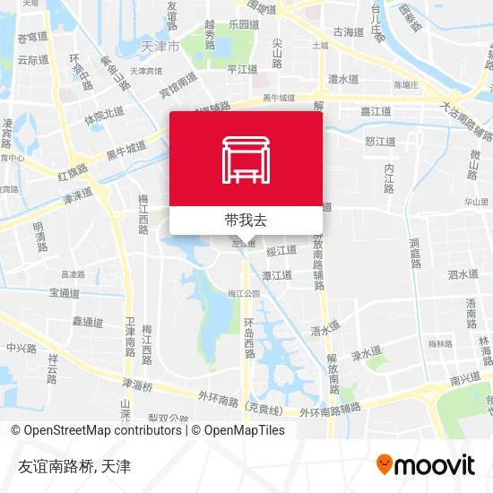 友谊南路桥地图