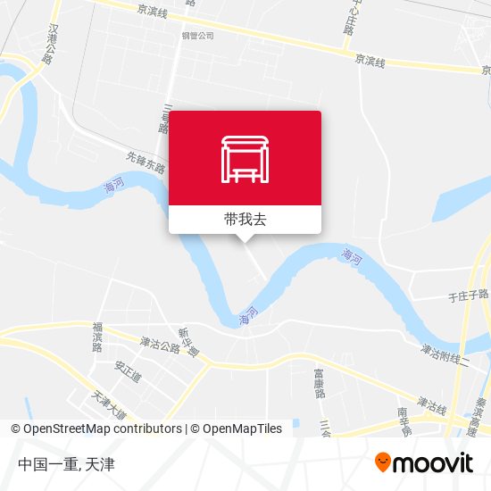 中国一重地图