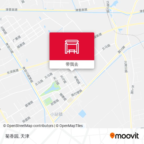 菊香园地图